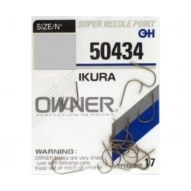 OWNER Крючок Ikura brown №8 17шт