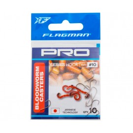 FLAGMAN Крючок Bloodworm Caster Pro №12 10шт