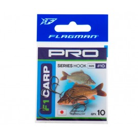 FLAGMAN Крючок Pro F1 Carp №12 10шт
