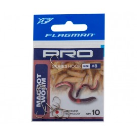 FLAGMAN Крючок Pro Maggot Worm №12 10шт