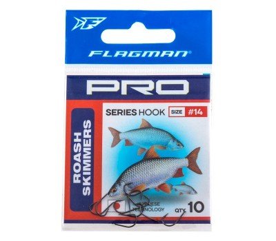 FLAGMAN Крючок Pro Roach Skimmers №14 10шт