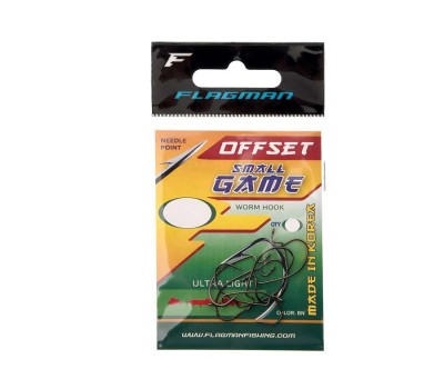 FLAGMAN Крючок Small Game Offset №04 8шт