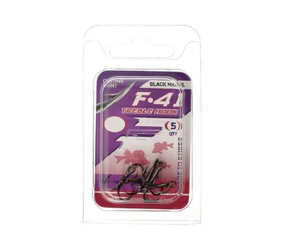FLAGMAN Крючок тройной Treble hook F41 №10 5шт