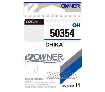 OWNER Крючок Chika nickel №16 14шт