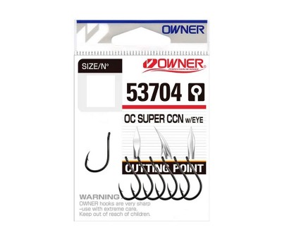 OWNER Крючок Cut Super CCN w/eye BC №6 7шт