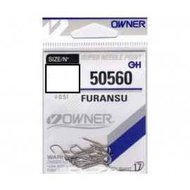 OWNER Крючок Furansu nickel №12 17шт