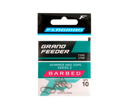 Крючок FLAGMAN Grand Feeder Skimmer And Zope Series 2 №14 10шт
