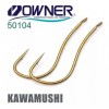 Крючок OWNER Kawamushi brown №9 14шт