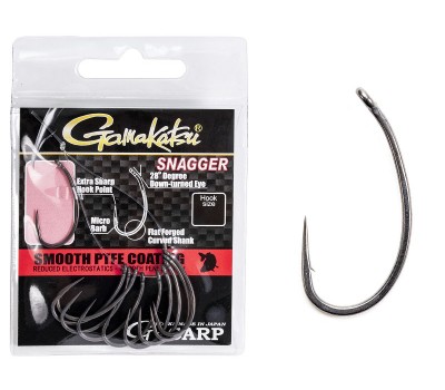 Крючки Gamakatsu G-CARP SNAGGER HOOKS разм. 06 10шт.