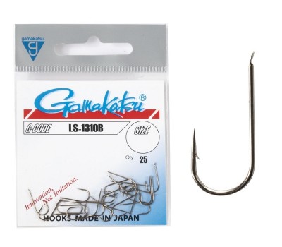 Крючки Gamakatsu LS-1310B HOOKS BRONZE разм. 10 25шт.