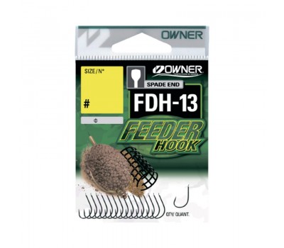 OWNER Крючок Feeder Hook FDH-13 BC №14 17шт