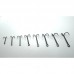 Двойной крючок STEALER DOUBLE HOOK №4 (black nickel) (4 шт.)