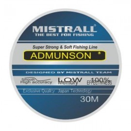 Леска MISTRALL AMUNDSON 30M 0,18MM