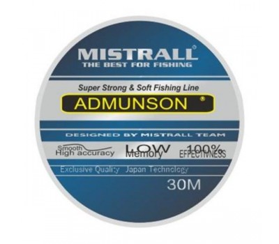 Леска MISTRALL AMUNDSON 30M 0,18MM