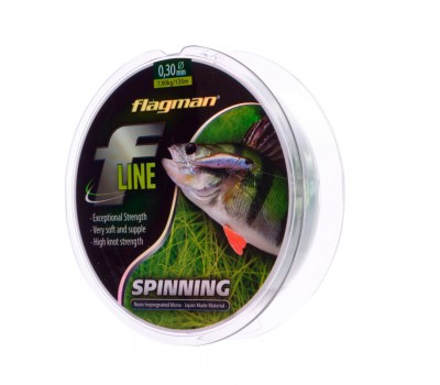 Леска FLAGMAN F - LINE SPINNING 135м 0.22мм
