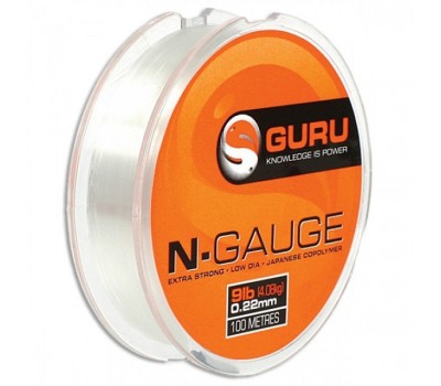 Guru Леска N-Gauge 4lb (0.13mm) 100m
