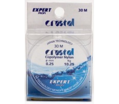 Леска Expert Profi Crustal Ice тест 4,45  кг 0,16 30 м