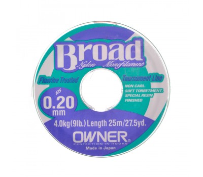 Леска Owner BROAD 0.16mm