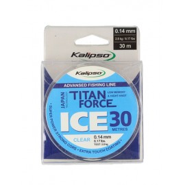 Леска Kalipso Titan Force Ice CL 30м 0.12мм