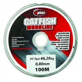 Catfish Monoline (green), 0,80mm, 46,20kg, 100m (Леска на...