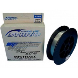 Леска MISTRALL SHIRO  FLUROCARBON  150m  0,24mm