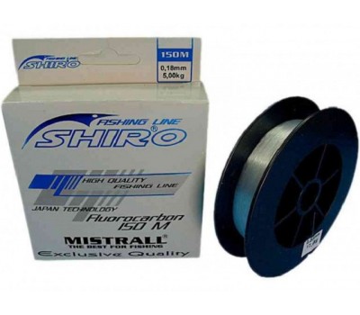 Леска MISTRALL SHIRO  FLUROCARBON  150m  0,24mm