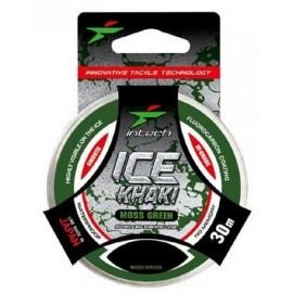 Леска Intech Ice Khaki 30m moss green 0.148mm/1.9kg