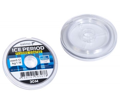 Леска моно. зим. Salmo ICE PERIOD FLUORO COATED 030/012