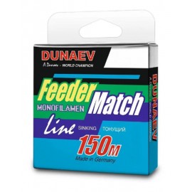 Леска Dunaev Feeder-Match Sinking Black 0.18мм 150м