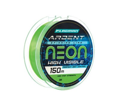 FLAGMAN Леска Ardent Neon 150м 0,35мм 14,6кг/32,2lb