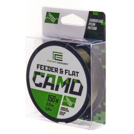 Леска моно. Feeder Concept FEEDER&FLAT Camo 150/025