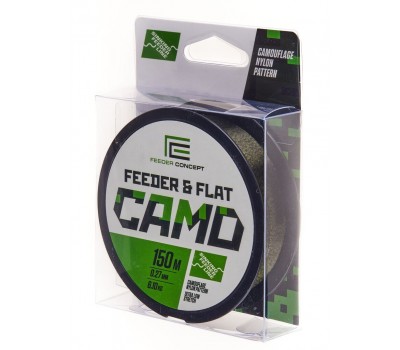 Леска моно. Feeder Concept FEEDER&FLAT Camo 150/027