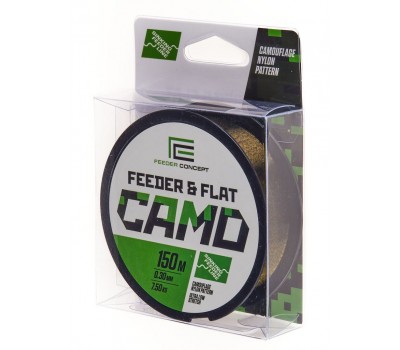 Леска моно. Feeder Concept FEEDER&FLAT Camo 150/030