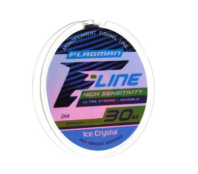 Леска FLAGMAN F-Line Ice Crystal 30м 0,20мм