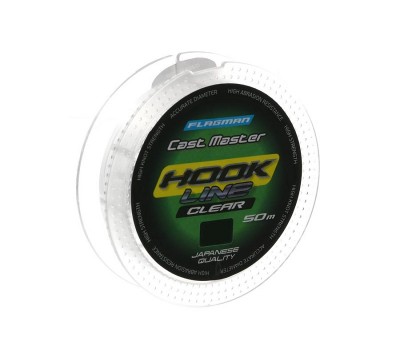 Леска Flagman Cast Master Hook Line Clear 50м 0.18мм