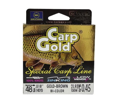 Леска Balsax Gold Carp 130м 0.45мм