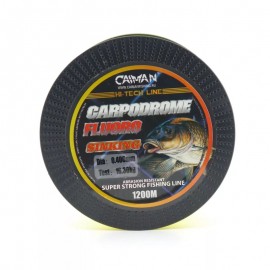 Леска Caiman Carpodrome Fluoro yellow 1200м 0,252мм 205415