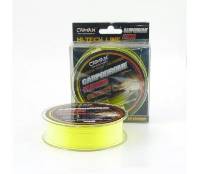 Леска Caiman Carpodrome Fluoro yellow 300м 0,281мм 205016