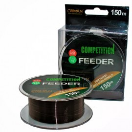 Леска Caiman Competition Feeder Sinking 150м 0,30мм Коричневая