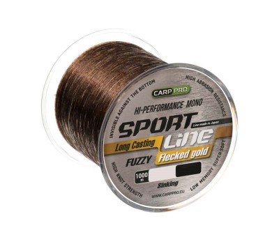 CARP PRO Леска Sport Line Flecked Gold 1000м 0,335мм