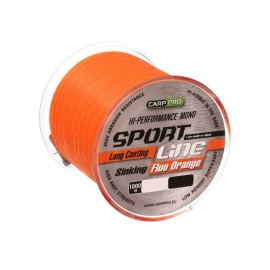CARP PRO Леска Sport Line Fluo Orange 1000м 0,310мм