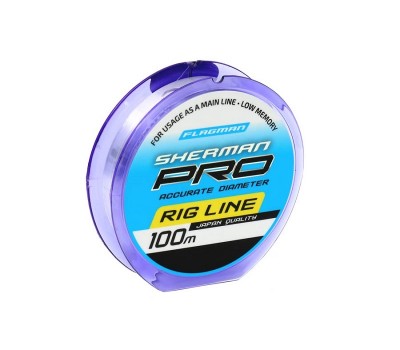 FLAGMAN Леска Sherman Pro Rig Line 100м 0,203мм 3,33кг
