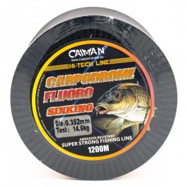 Леска Caiman Carpodrome Fluoro orange 1200м 0,352 мм 205412