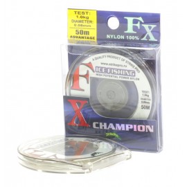 Леска Strike Pro FX Champion прозрачная 0,105mm 1,5кг 50m