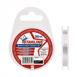 Монофильная леска STARLINE  30m (transparent) d0.091