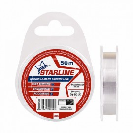 Монофильная леска STARLINE  50m (transparent) d0.091