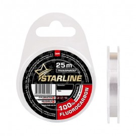 Флюорокарбон STARLINE 100% FLUOROCARBON  25m (transparent...