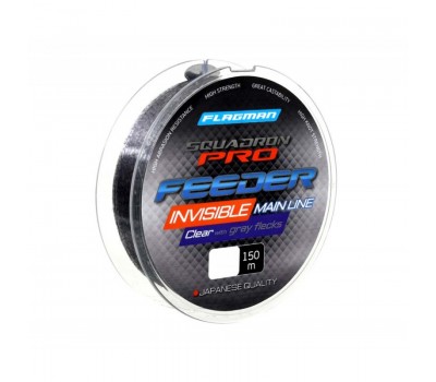 Леска FLAGMAN Squadron Pro Feeder Invisible Main Line 150м 0,24мм