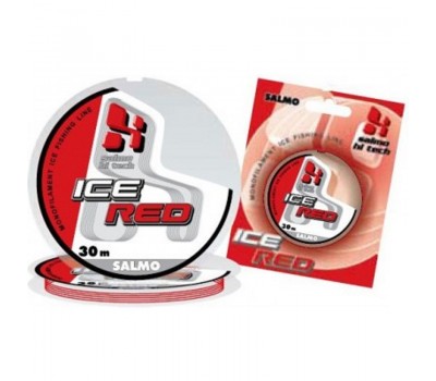 Леска моно зимняя  SALMO HI-TECH ICE RED 30м 4941-017