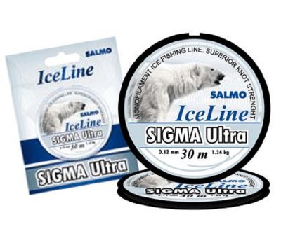 Леска монофильная зимняя Salmo SIGMA ULTRA 30m 4506-020